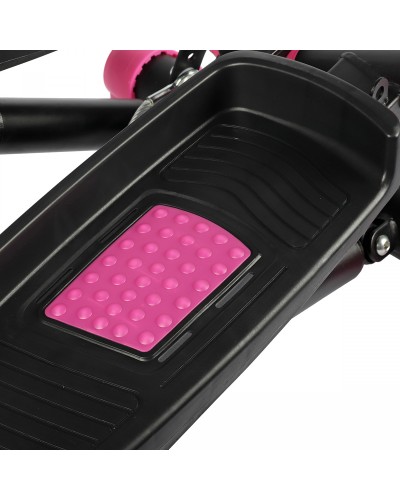 Степпер поворотный (мини-степпер) SportVida SV-HK0358 Black/Pink