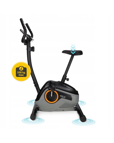 Велотренажер магнитный 4FIZJO Active+ Black/Gold (P-5905973401593)