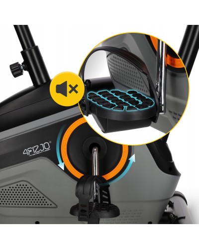Велотренажер магнитный 4FIZJO Active+ Black/Gold (P-5905973401593)