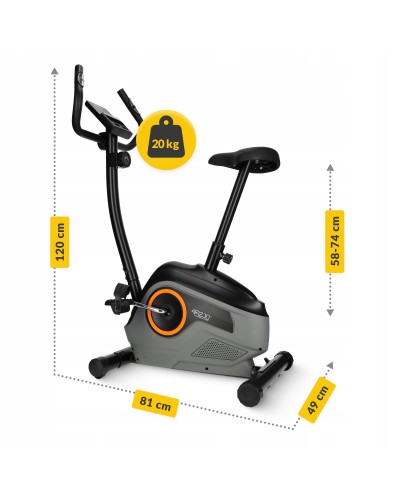 Велотренажер магнитный 4FIZJO Active+ Black/Gold (P-5905973401593)