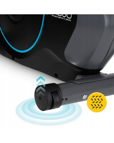 Велотренажер магнитный 4FIZJO Evo+ Black/Blue (P-5905973401623)