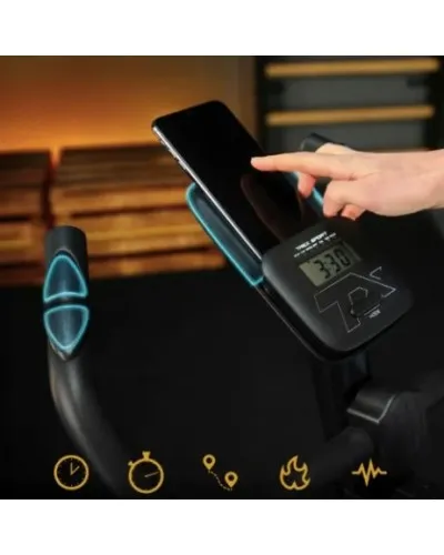 Велотренажер для дому Trex Sport TX-350MB RIZE магнітний сірий