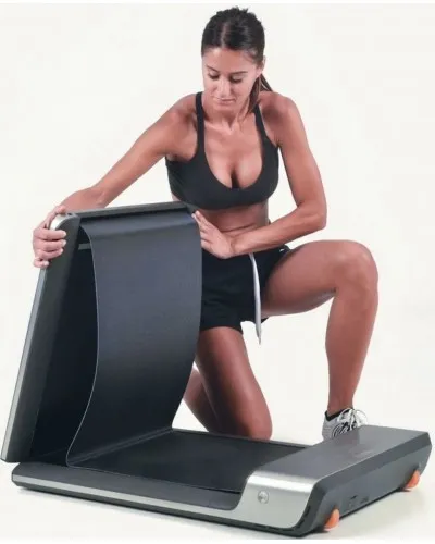 Бігова доріжка електрична Toorx Treadmill WalkingPad with Mirage Display Mineral Grey (WP-G) Арт. 929880