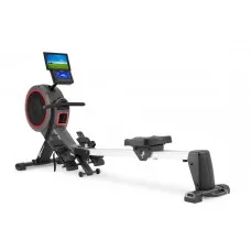 Веслуватий тренажер аеромагнітний + мат Hop-Sport HS-100AR Roam Сірий