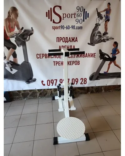 Тренажер комбінований твістер-степер Inter Atletika ST322 професійний